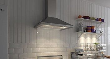 Faber CLAS36SS600-B 36" Classica Plus Canopy Range Hood, Stainless Steel, 600 CFM N4