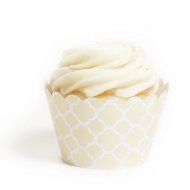 Dress My Cupcake Lavender Spanish Tile Cupcake Wrappers, Set of 12 N18