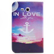 Tab 4 7.0 Case, Firefish Damage Resistance Case Premium PU Leather Wallet Card Slots Kickstand Feature Case for... N70