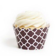 Dress My Cupcake Lavender Spanish Tile Cupcake Wrappers, Set of 12 N19