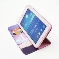 Tab 4 7.0 Case, Firefish Damage Resistance Case Premium PU Leather Wallet Card Slots Kickstand Feature Case for... N71