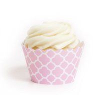 Dress My Cupcake Lavender Spanish Tile Cupcake Wrappers, Set of 12 N20
