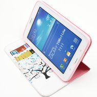 Tab 4 7.0 Case, Firefish Damage Resistance Case Premium PU Leather Wallet Card Slots Kickstand Feature Case for... N77