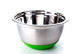Stainless Steel German Mixing Bowl 4 Pc set w/ Non-Skid Silicone Base (MultiColor Bottoms) N3