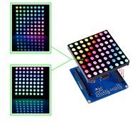 SunFounder Full Color RGB LED Matrix Driver Shield + RGB Matrix Screen for Arduino N5