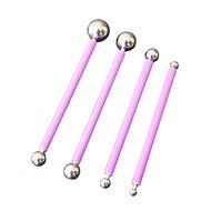 FOUR-C Steel Ball Tools Cake Modeling Tools Cake Tools Color Purple N4