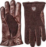 Hestra Classic Wool Tricot Glove - Women's Dark Brown / Chocolate 7