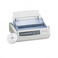 Oki 62411901 Microline 390 24-Pin Dot Matrix Turbo Printer N3