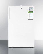 Summit FF511LBIMED 20&quot; AccuCold MED Series Medical Freestanding or Built In Compact Refrigerator with 4.1 cu.... N2