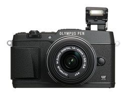 Olympus E-P5 Black + EZ-M1442 II R Kit, V204051BE000 - International Version (No Warranty) N4