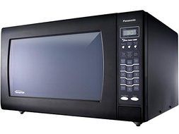PANASONIC NN-SN968B Luxury Full-Size 2.2 cu. ft Genius Countertop Microwave Oven with Inverter Technology, Black N2