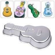 Ckeyin &reg; Aluminum Alloy Guitar Shape Musical Instruments Cake Pan Fondant Birthday Cake Mold Mould Baking Decorating... N5