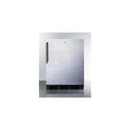 Summit AL752LBLBIDPL 24&quot; 5.5 cu. ft. Compact ADA Compliant All-Refrigerator with Automatic Defrost Deep Shelf...