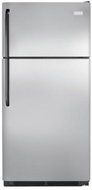 Refrigerator Cover: SATIN FINISH Stainless compliments current appliances. (Frigidaire Kenmore LG Whirlpool Kitchen...