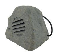 Set of 2 Weather Resistant Outdoor Rock Shaped 2 Way Speakers 8 in. N3