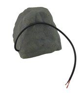 Set of 2 Weather Resistant Outdoor Rock Shaped 2 Way Speakers 8 in.