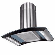 36" Beautiful Island Mount Stainless Steel Kitchen Range Hood Stove Vent Exhaust N4