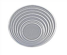 New Star 50998 Commercial Grade Seamless Aluminum Pizza Screen, 20-Inch, Set of 6 N2