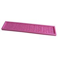 FLY Dense Weave Veins Fondant Silicone Lace Mold Cake Decorating Baking Mould,Pink N6