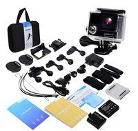 Campark&reg; Ultrathin 4K 25fps/1080p 60fps Wifi Waterproof Sports Action Camera Dual-screen,time Lapse,burst Photo...