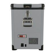 Whynter FM-452SG Elite 45 quart Slim Fit Portable Freezer/Refrigerator with 12V Option, Gray
