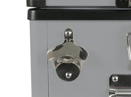 Whynter FM-452SG Elite 45 quart Slim Fit Portable Freezer/Refrigerator with 12V Option, Gray N3
