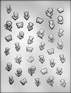 CK Products Mini Butterflies and Flowers Chocolate Mold