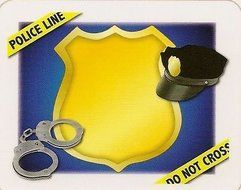 Police Officer ~ Edible Image Cake Topper