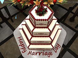 4 Tier Hexagon Multilayer Birthday Wedding Anniversary Cake Tins / Pans 6&quot; 8&quot; 10&quot; 12&quot; N3