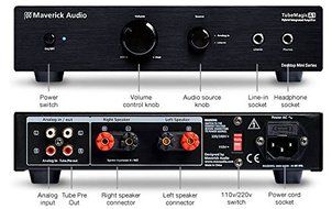 TubeMagic A1 Hybrid Tube Headphone Amplifier &amp; Hybrid Power Amp &amp; Tube Pre-Amp