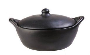 La Chamba Black Clay Oval Roaster, XX-Large (5.5 Qt)