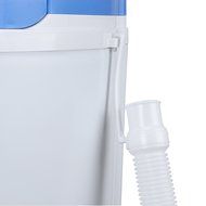 ARKSEN&copy; Portable Mini Washing Machine Compact Laundry, 110V, 7.9LBS (3.6KG), (White)