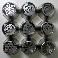 Ateco Tulip Tube Set - "Russian" - 9 pcs N7