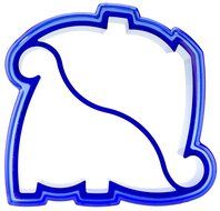 Sandwich Crust Cutter for Kids - Set of 9 Crust &amp; Cookie Cutters - Dinosaurs, elephants, butterflies, five-pointed...