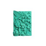 Pinkie Tm Flower girl silicone-handmade-soap-mold silica gel mould silicon candle moulds lover gift soap mould...
