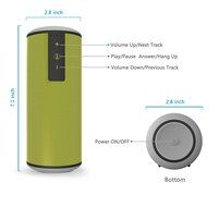 Trendwoo Outdoor Waterproof Bluetooth V4.0 Portable Speaker with DSP Noise Reduction Dual X-Bass Driver and up... N5