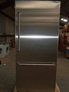 Thermador 36 In. Stainless Steel Bottom Freezer Refrigerator - T36BB820SS