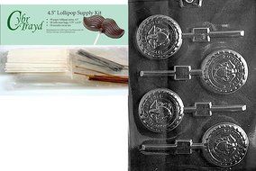 Cybrtrayd J099 Navy Pop Jobs Chocolate Candy Mold N7