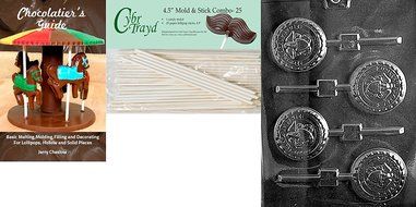 Cybrtrayd J099 Navy Pop Jobs Chocolate Candy Mold N8