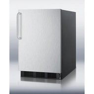 Summit FF6BSSTBADA 5.5 Cu. Ft. Stainless Steel Undercounter Compact Refrigerator N2