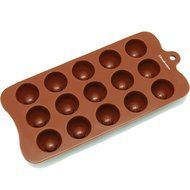 Freshware CB-607BR Silicone Break-Apart Chocolate, Protein and Energy Bar Mold N2
