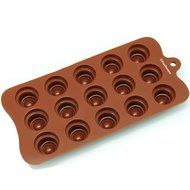Freshware CB-607BR Silicone Break-Apart Chocolate, Protein and Energy Bar Mold N3
