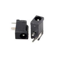FolioGadgets 3-Pin PCB Mount 5.5mm x 2.1mm Female DC Power Jack Socket Connector - 10 Pack