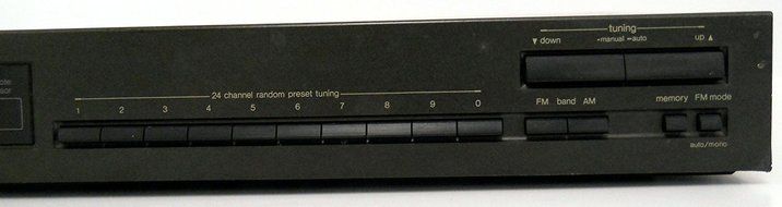 Technics Quartz Synthesizer AM/FM Stereo Tuner ST-K50 N3
