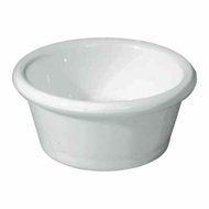 Gessner Products IW-0391-WH 1. 5 oz. Smooth-Sided Ramekin- Case of 12