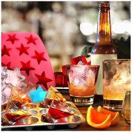 Kitchen Haven Silicone Christmas Candy Molds and Ice Cube Tray Tree Shaped, 12-cavity, Green N3