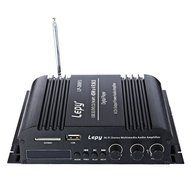 Robolife Lepy LP - 269FS Hi-Fi Digital Stereo Amplifier Booster Radio 4 Channel for Car Home US Plug N4
