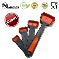 Charming Kit Gummy Bear Mold, Makes 50 Bears, Tough Silicone, Includes Dropper, 4 MEASURING SPOONS BONUS, Recipe... N4