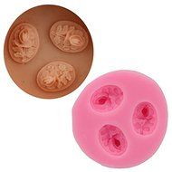 Let'S Diy 3 Holes Flower 3D Silicone Molds For Jello Candy Sugarcraft Soap Moulds DIY Cookware Tools Dining Bar...