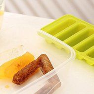 Sher Silicone Ice Cube Tray Mold Ice Mould Fits For Water Bottle Ice Cream Markers Tools(Random Color)